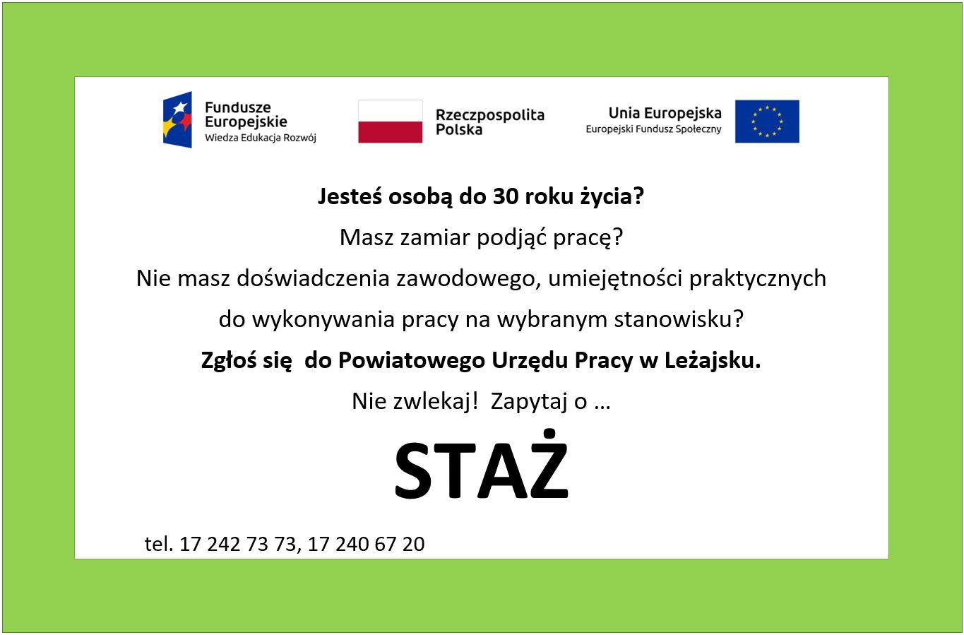 staż